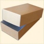 Schachteln aus Vollpappe mit abnehmbaren Deckel